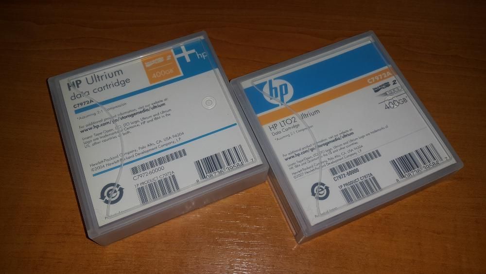 3 шт. картриджи данных HP LTO-2 Ultrium 400 ГБ (C7972A)