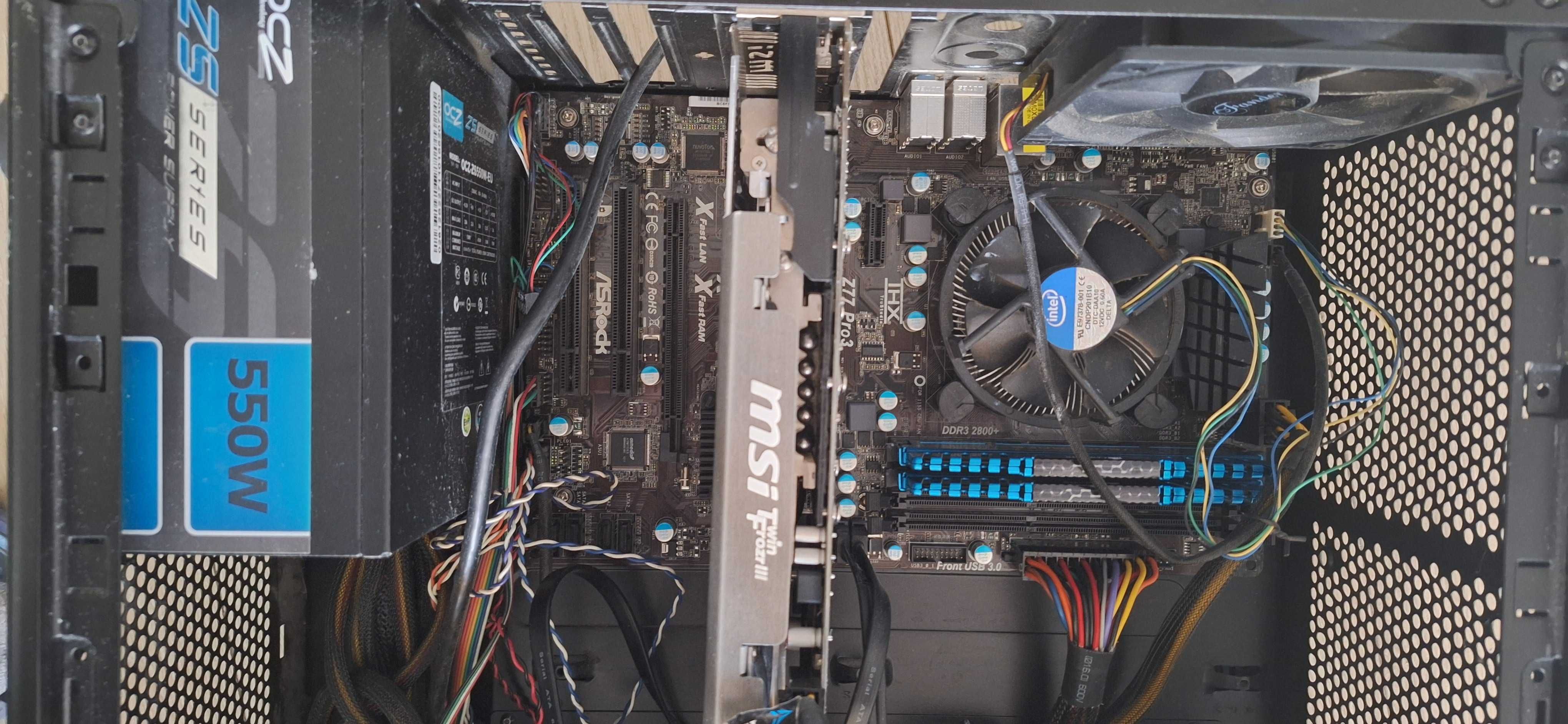 PC (ASRock Z77 Pro 3, MSI R7870 , Intel Core i5 3570K, 8GB RAM)