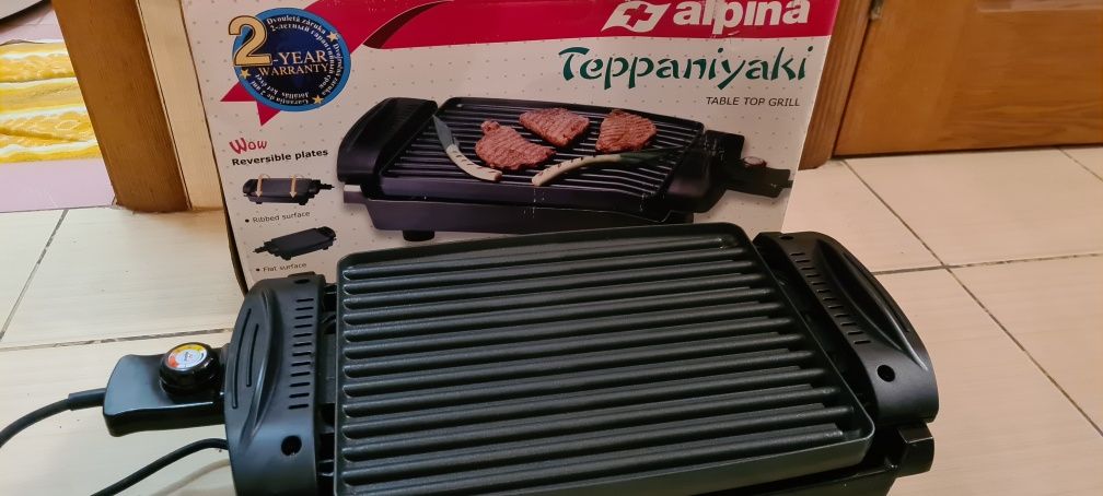 Електрогриль Alpina Teppaniyaki Table Top Grill электроплита гриль