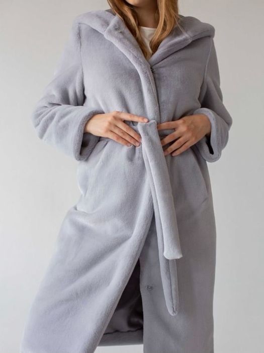 Шуба з екохутра