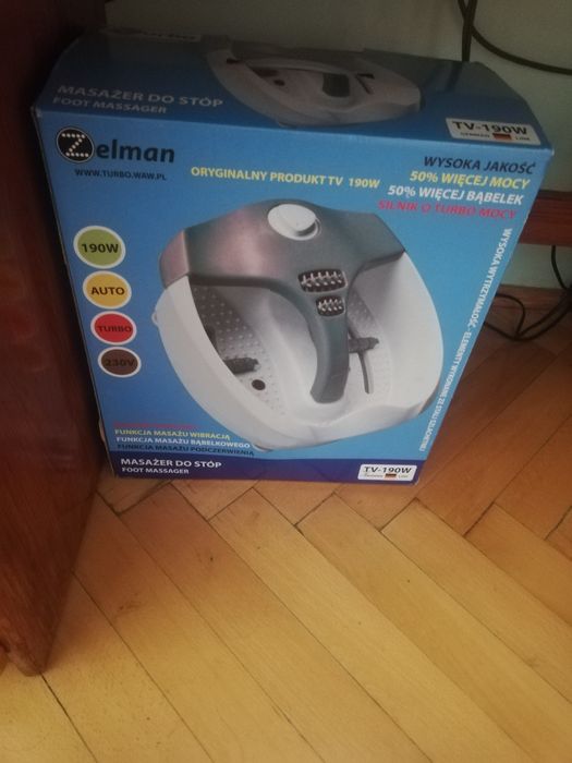 Turbo miska masażer do stóp