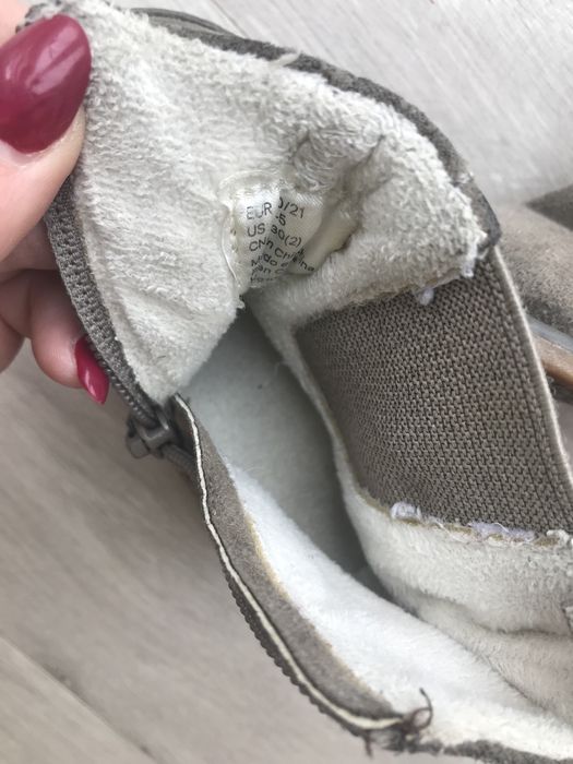 Botki hm jesien 21-21 buty półbuty przejściowe sztyblety