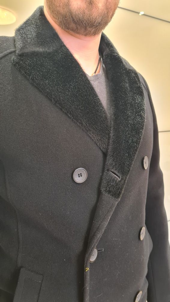 Мужское длинное пальто (зима - осень)