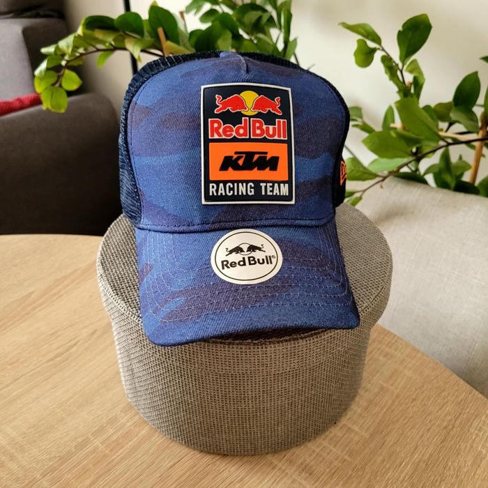 Czapka z daszkiem truckerka bejsbolówka Red Bull KTM Racing Team