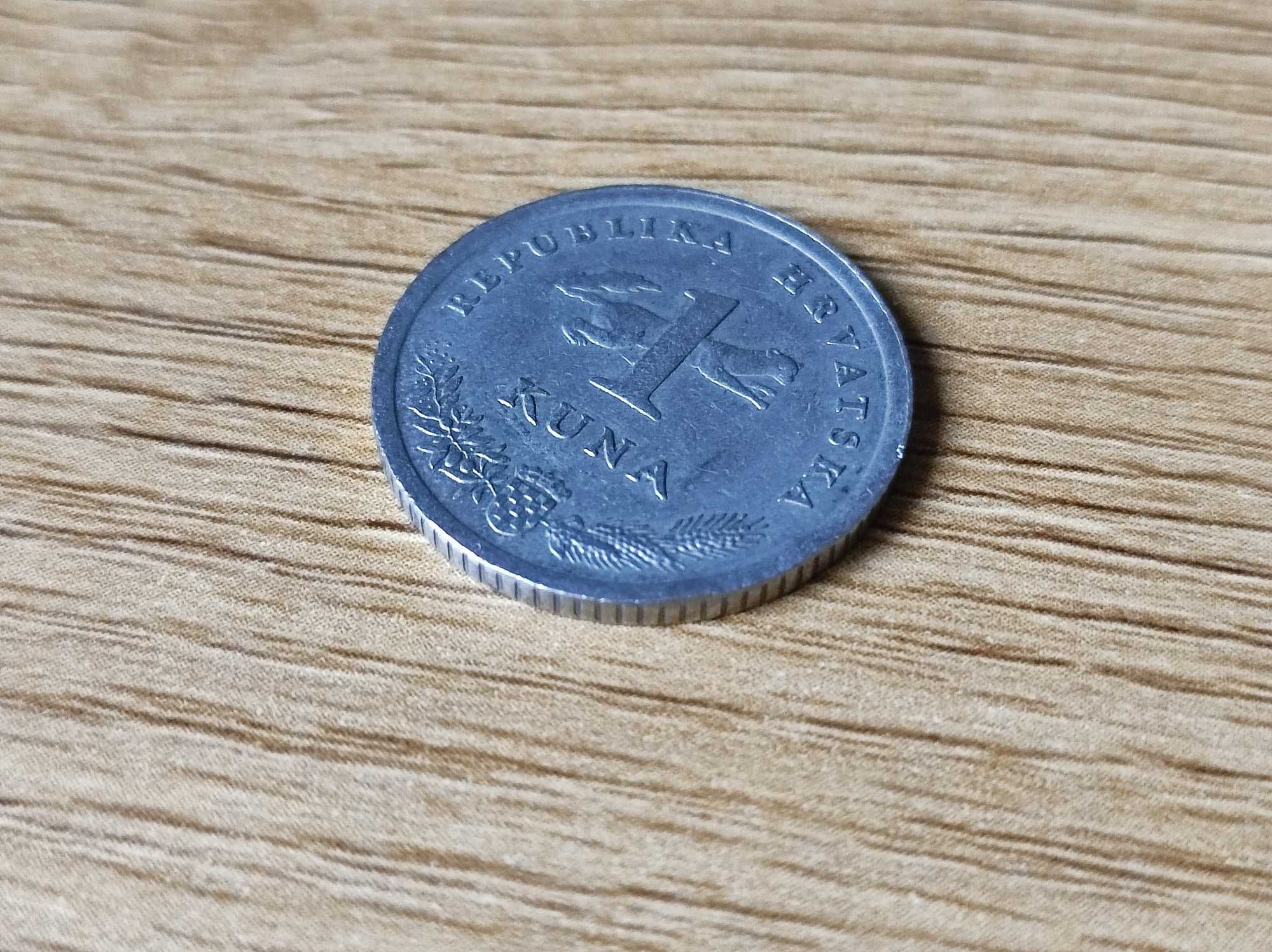 1 kuna chorwacka / hrvatska kuna / 1 moneta / 1997 rok