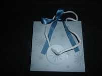 Pandora saco de Natal azul 2 modelos