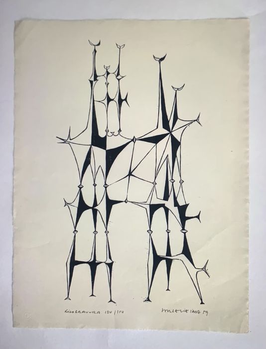 Xilogravura de Jorge Vieira