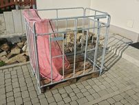 Zestaw do PAKOWANIA DREWNA na paletach Worki + Statyw
