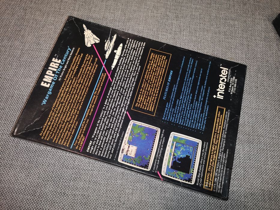 Empire AMIGA gra BIG BOX Retro 1987 (BIAŁY KRUK)