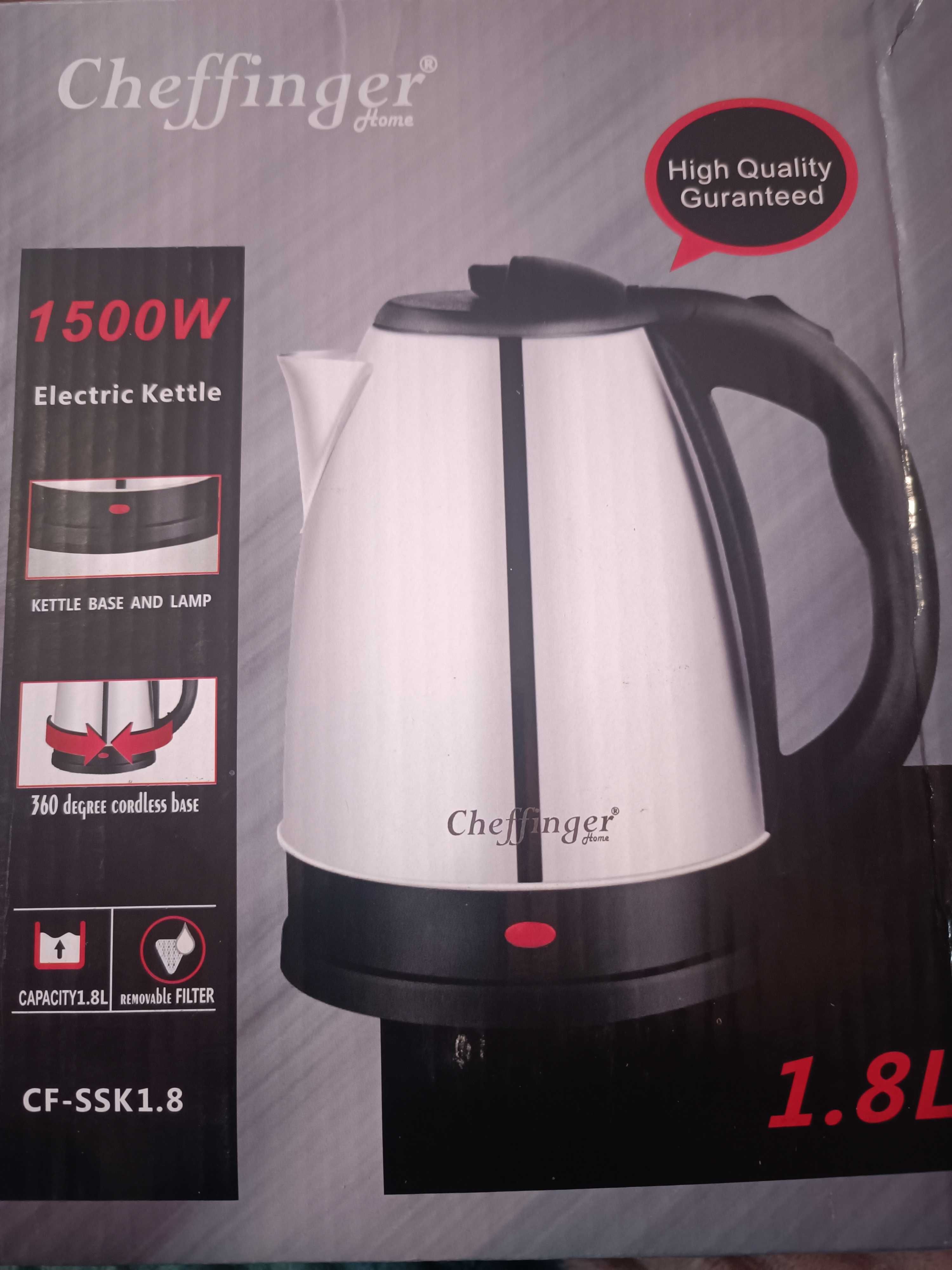 Чайник CHEFFINGER CF-SSK1.8 1500 ВТ 1,8 Л,