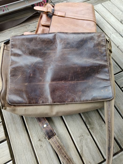 Torba skórzana duża