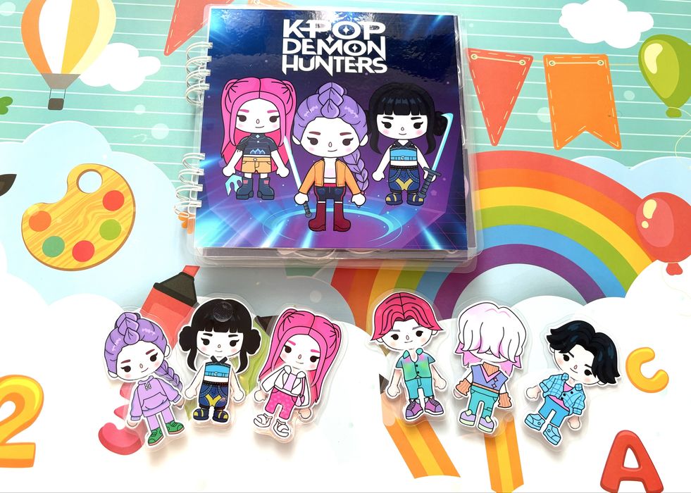 Demon hunters toca boca, saja boys, huntrix