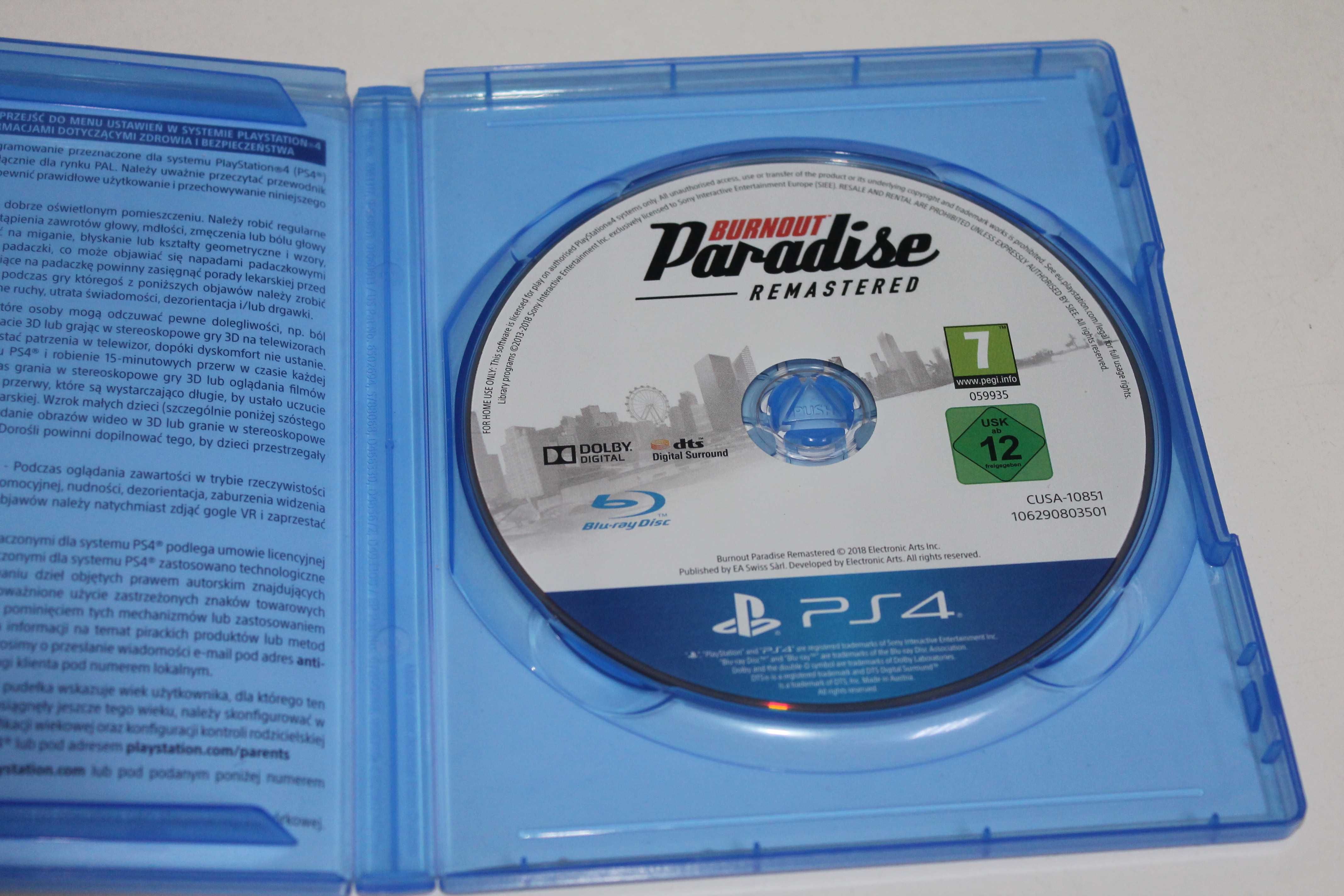 Gra na PS4 Burton Paradise Remastered