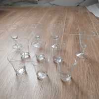 Zestaw 6 szklanek + 4 kieliszków do nalewki