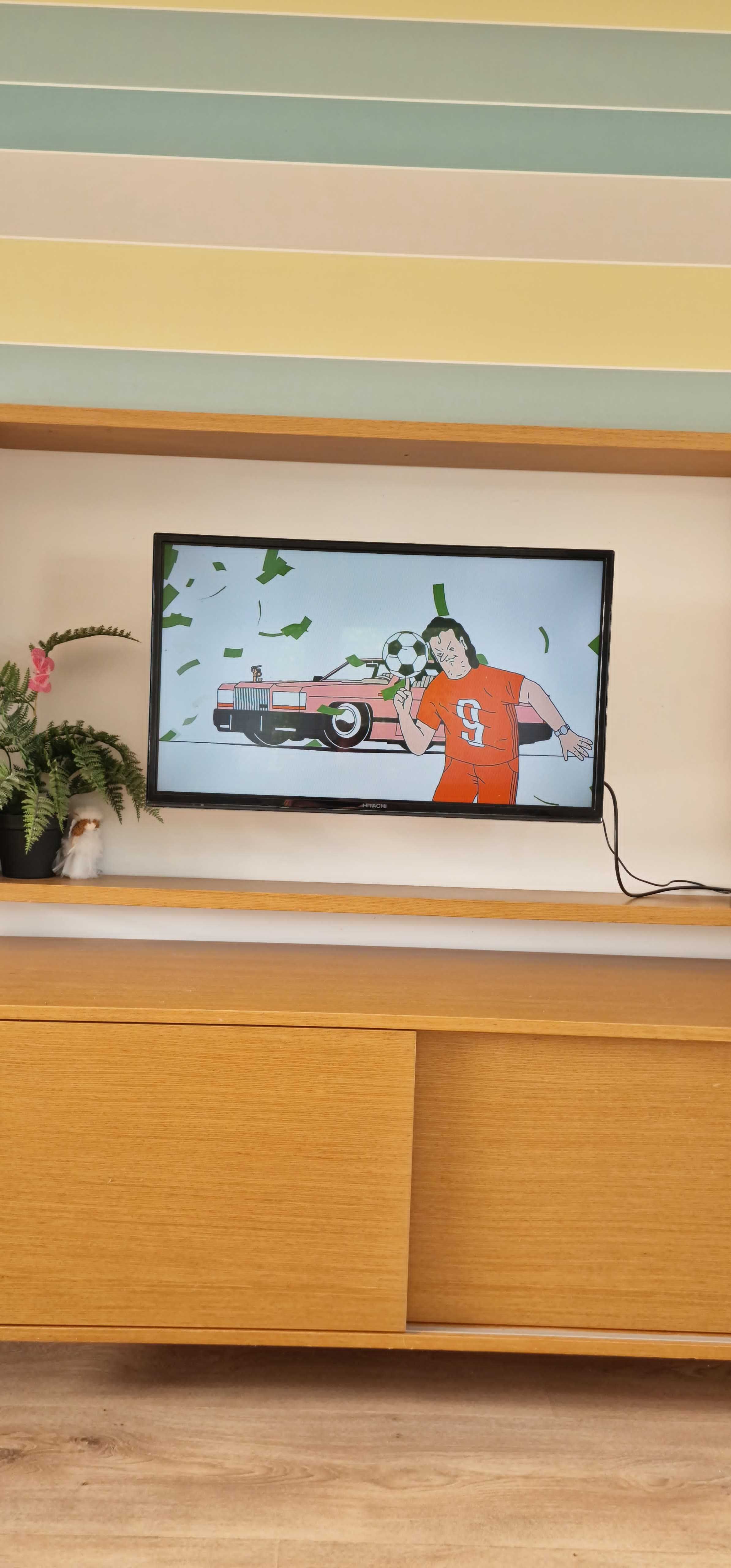 Telewizor LED 32 Hitachi cale z uchwytem na ścianę Gwarancja Wysyłka