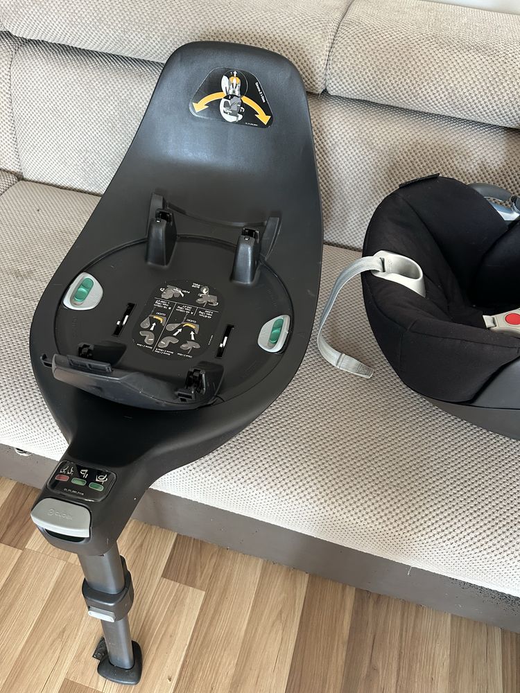 Fotelik samochodowy cybex cloud z i size z bazą obrotowa
