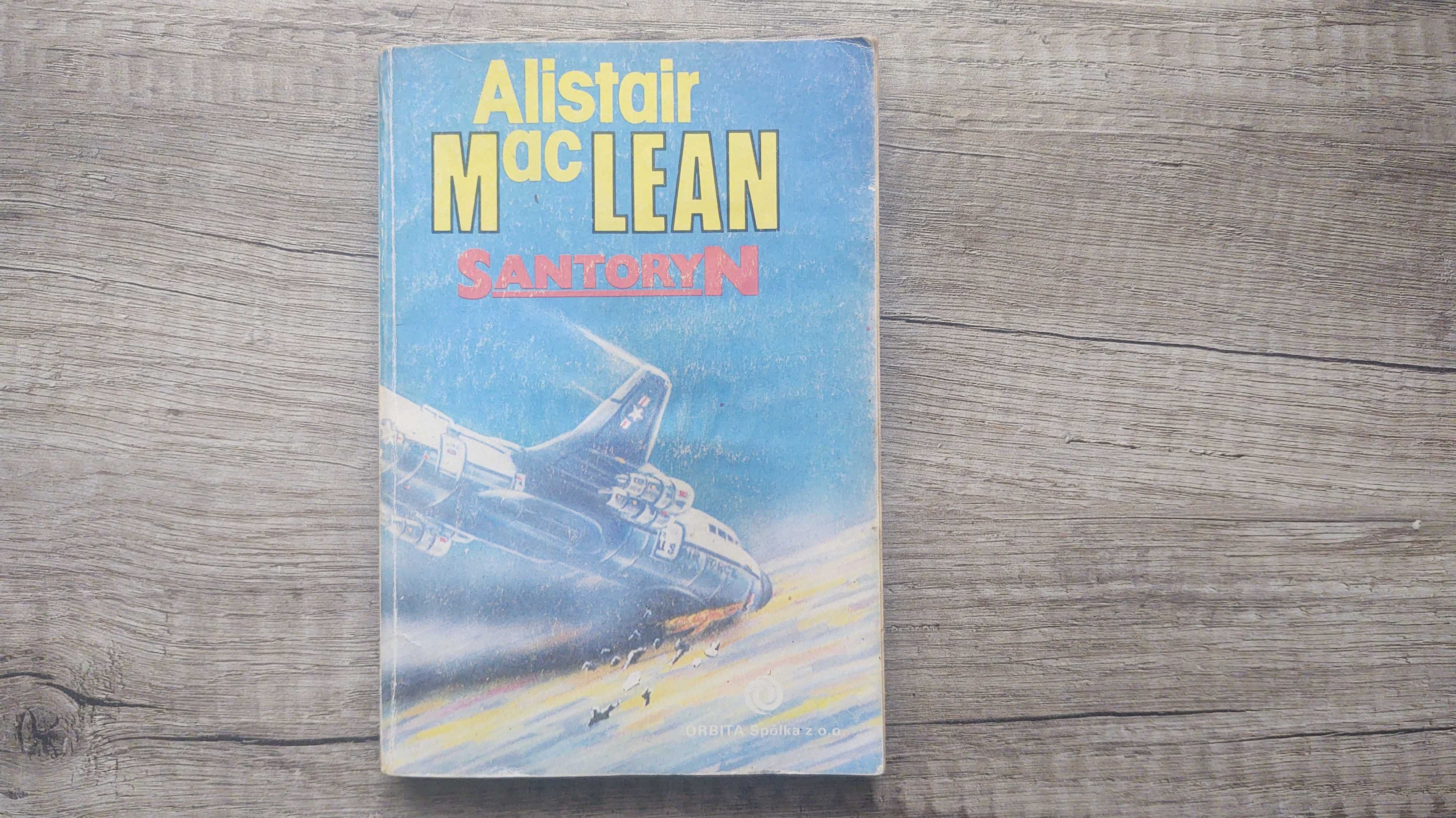 Powieść sensacyjna Santoryn, Alistair MacLean