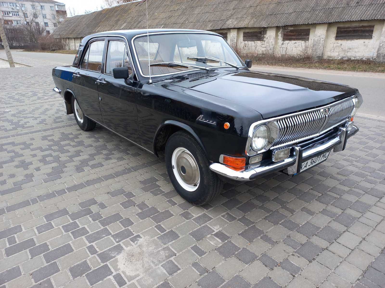 Волга Газ 24 черный цвет родная краска Gaz 2401 Original