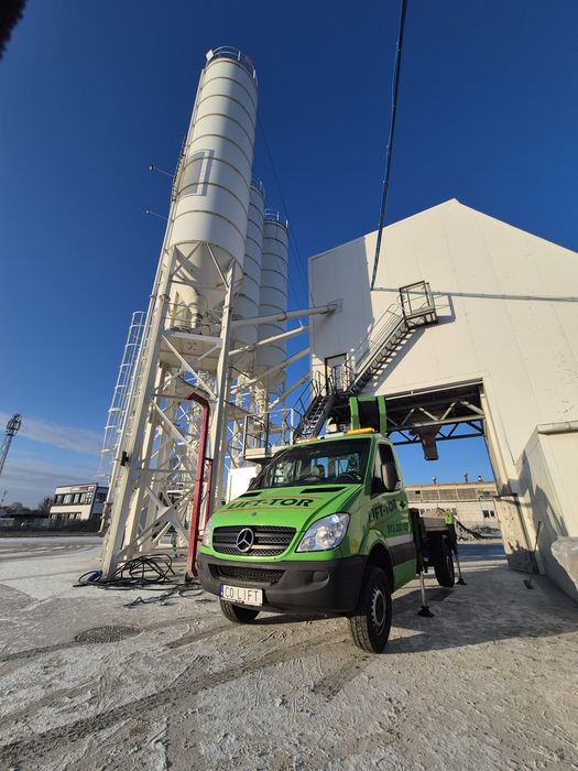 Zwyżka, prace na wysokości