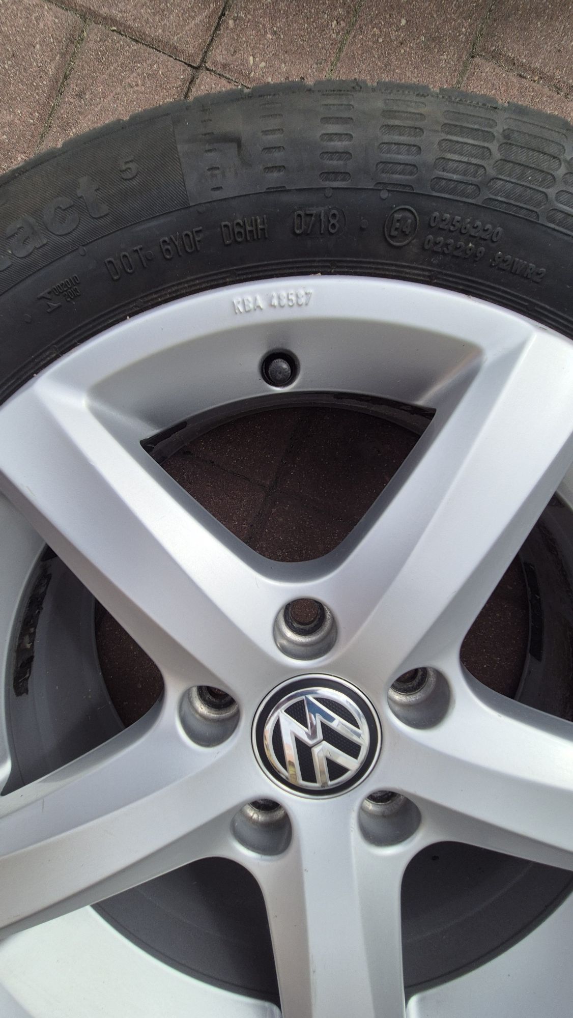 Koła Felgi Aluminiowe VW  16" 5x112 EET42 Supe Stan !r