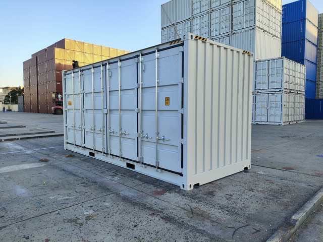 Kontener morski 20HC Open Side, podwyższany 6 metrowy, boczne wrota