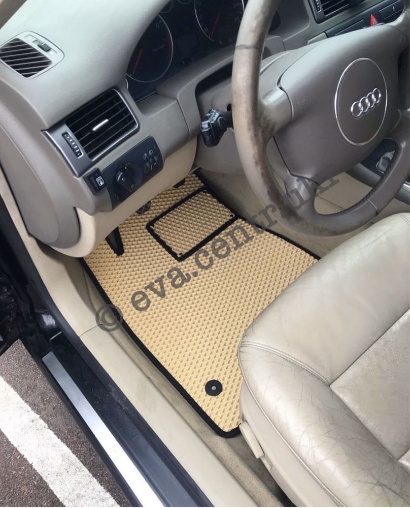 РОЗПРОДАЖ Коврики EVA ЕВА в авто Ауді Audi А4 А6 А8 Q3 Q5 Q7 80 100