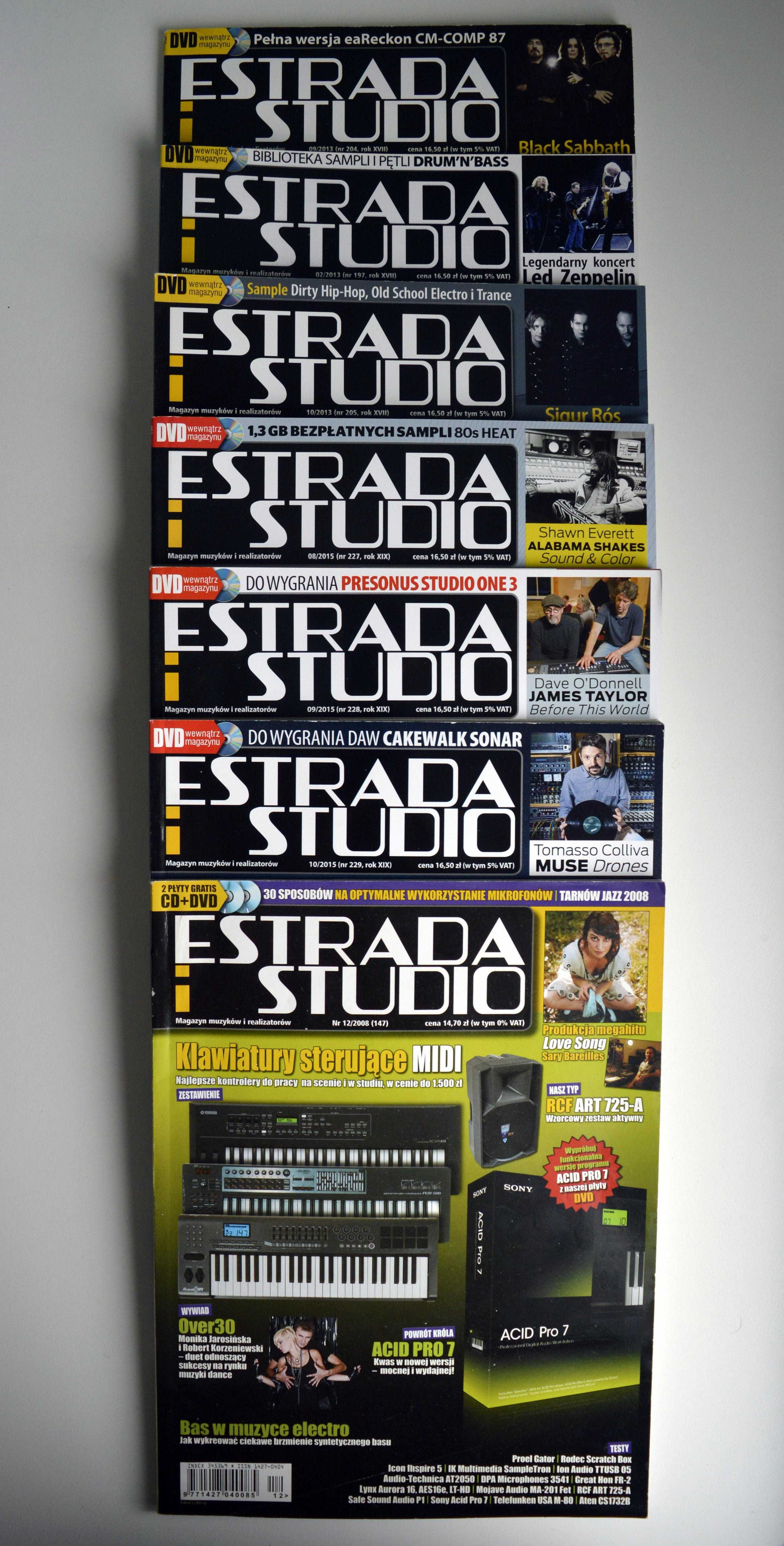 Estrada i studio - zestaw 3 numerów czasopisma