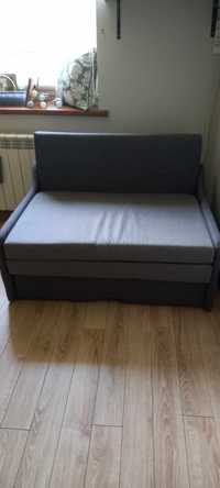 Sofa rozkładana szara