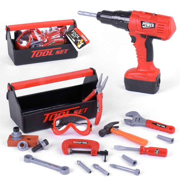 АКЦІЯ! Набір інструменти у валізі, 22 предмети,  инструменты, дриль