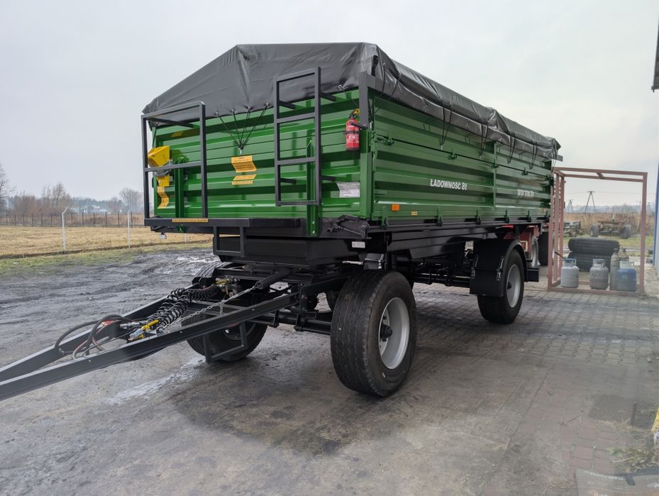 Przyczepa 12T IFA HL 8011 3-stronny wywrot FV 6011 D55 KASSBOHRER