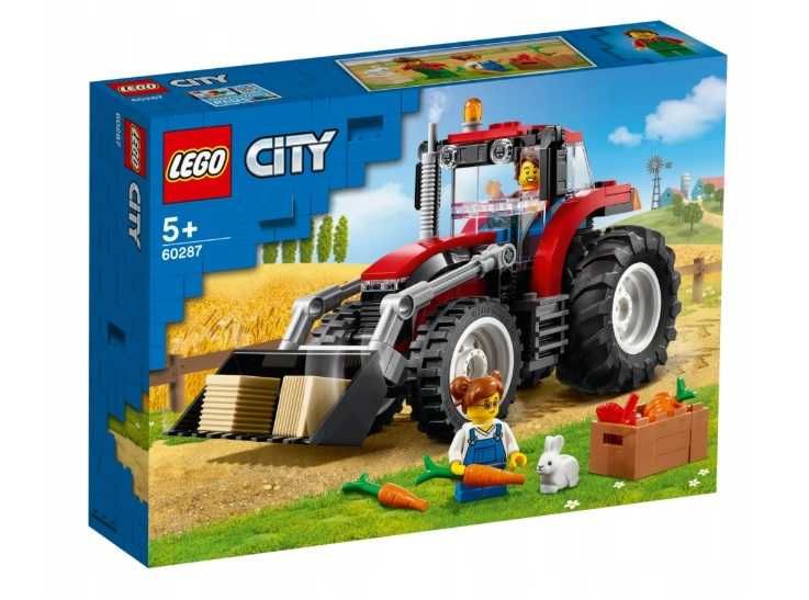 LEGO City Traktor klocki dla dzieci. Zestaw do zabawy