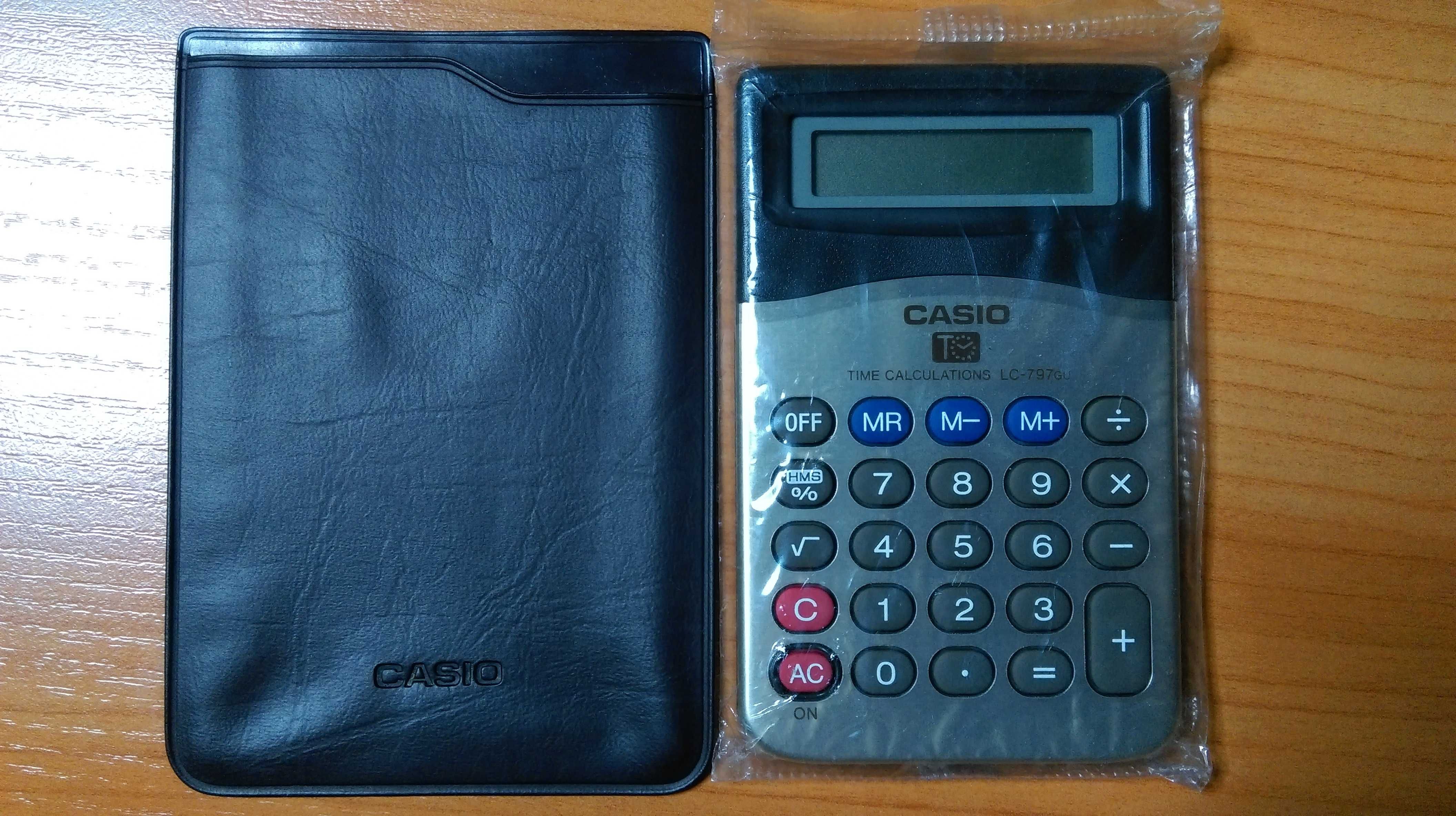 Калькулятор CASIO LC797GU -Made in Japan -80-х годов(новый в упаковке)