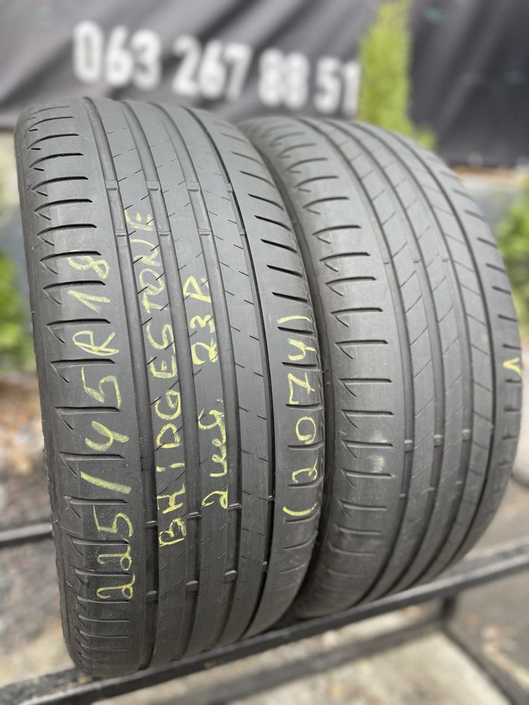Шини бу 225/45 r18 літо Continental + Bridgestone