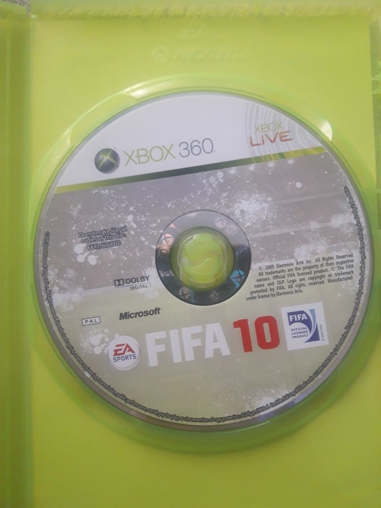 Футбол Fifa 10 2010 для XBOX 360