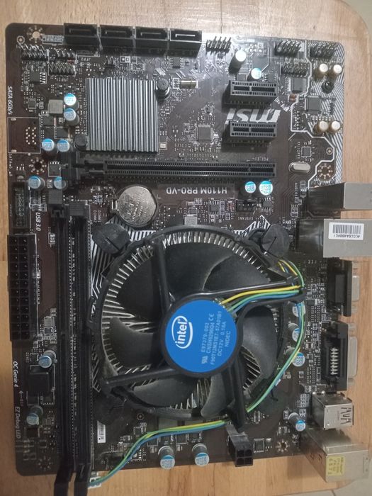 Комплект Материнська Плата MSI H110M PRO-VH + Intel G4620 + 16GB DDR4