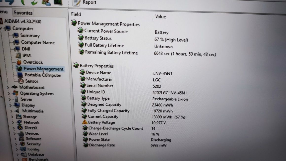 Ноутбук Lenovo L460 /14'/i5-6200U/8 Gb DDR4/ssd 256 Gb/video 1 gb