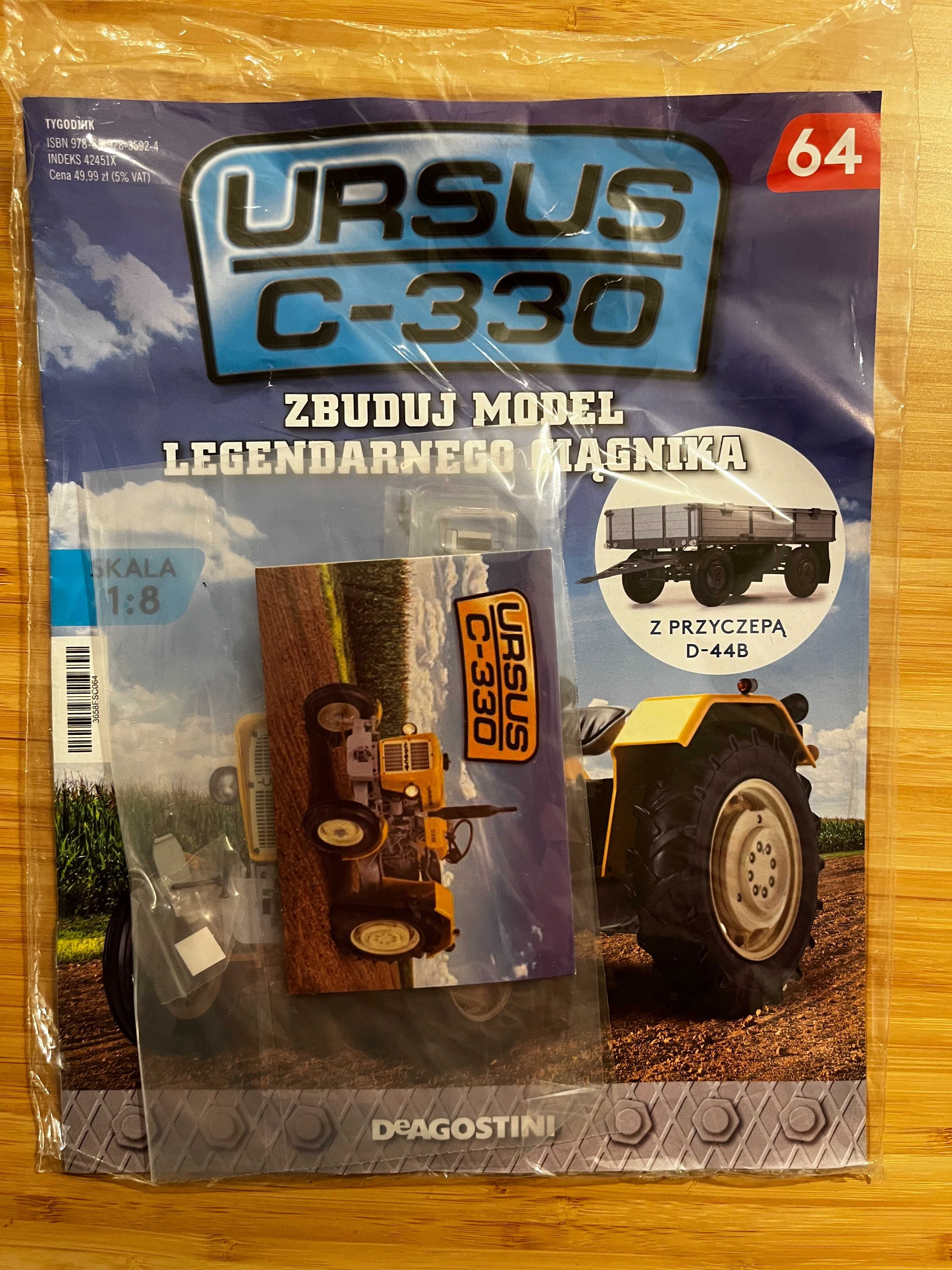 URSUS 330 Najpopularniejszy polski traktor w Twoim domu nr 64 1:8