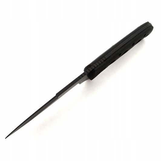 Czarny cieżki nóż taktyczny full-tang survivalowy N-307b gerber ka-bar