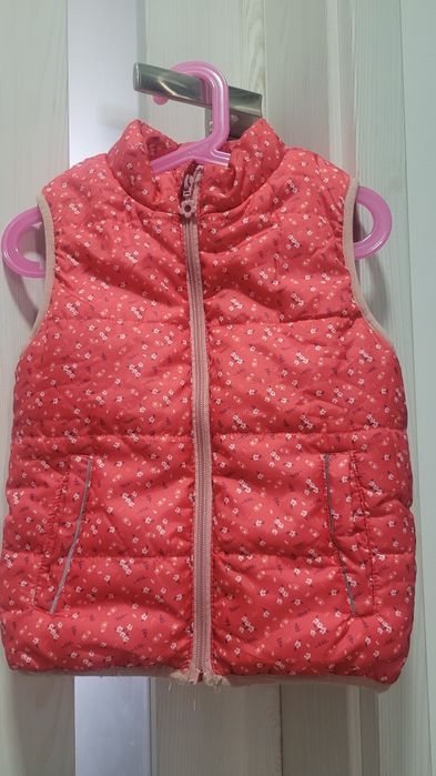 Bezrękawnik dla dziewczynki r.110