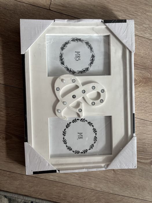 Ramka na zdjecia- pamiatka ślubna