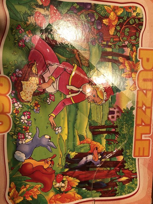 Puzzle czerwony kapturek 260 elementów