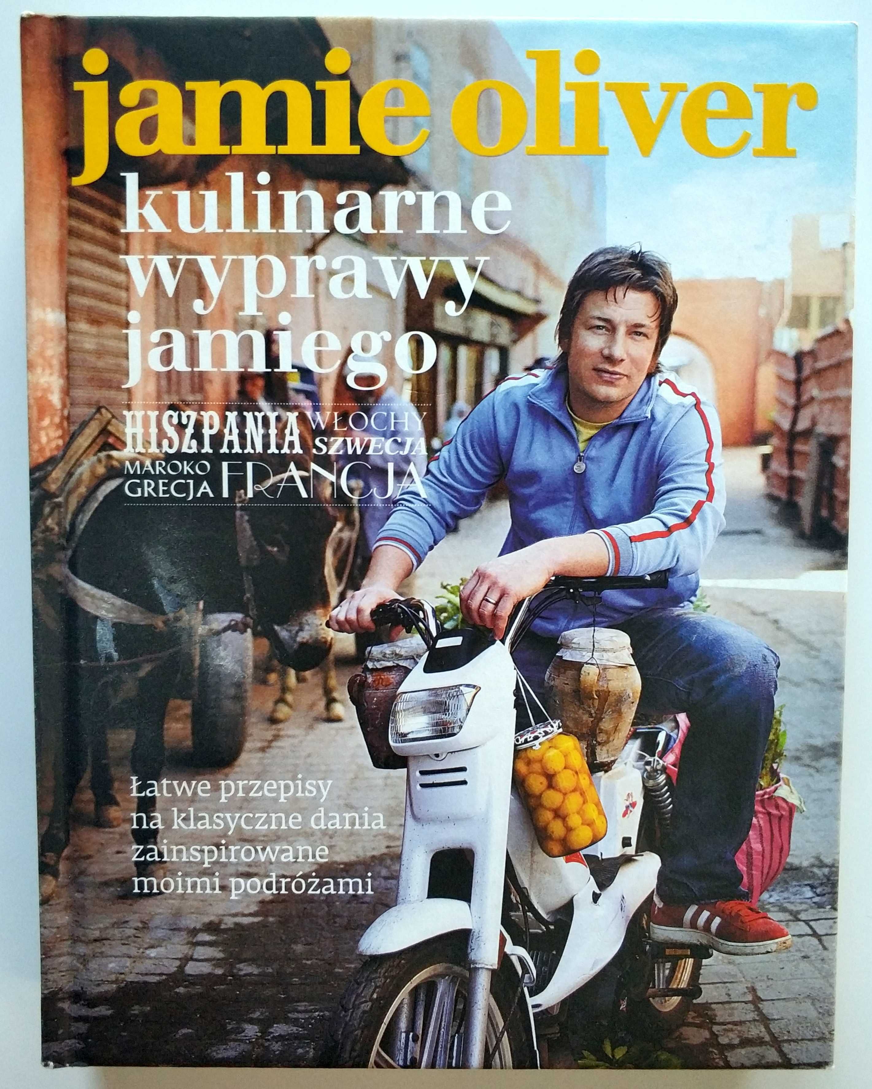 Kulinarne wyprawy Jamiego, JAMIE OLIVER, twarda okładka, HIT!