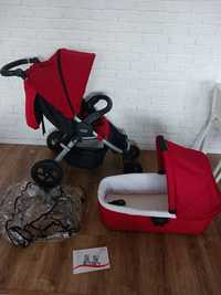 Wózek britax b-motion +gondola  pompowane kola