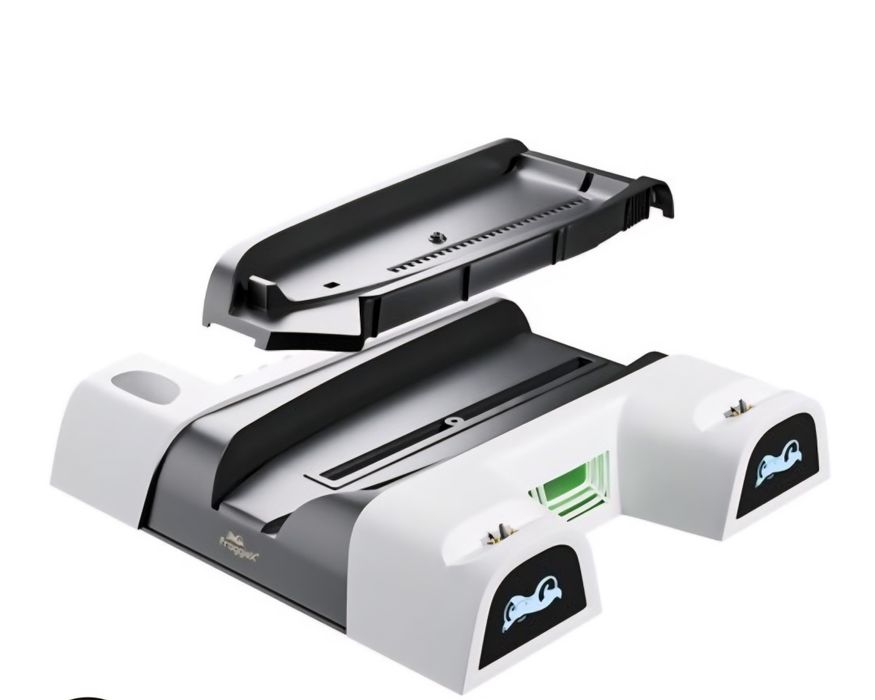 Podstawka chłodząca FROGGIEX FX-P5-C4-W do PS5 Slim