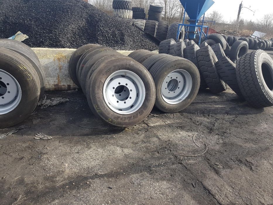 Koła 315/60r22.5 do PRZYCZEP ROLNICZYCH WĄSKIE 8-otworów ET0