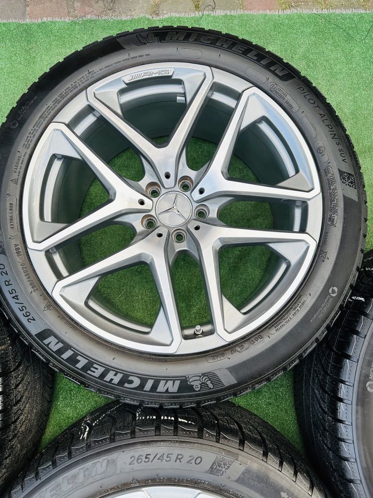 Різноширокі диски 5x112 R20 Mercedes GLC 63AMG з резиною 295/40-265/45