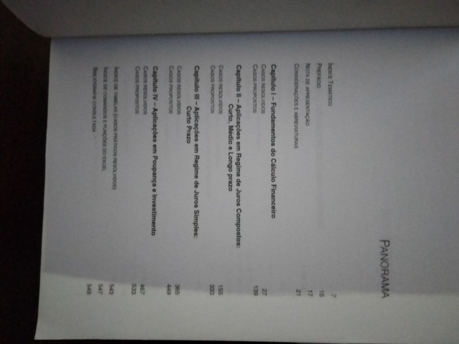 Fundamentos e aplicações do cálculo financeiro.