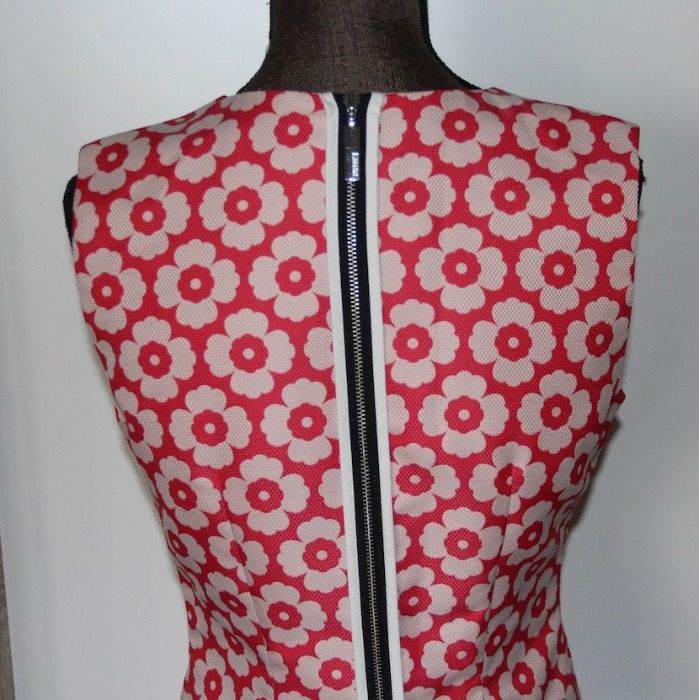 SIMPLE rózowa biała czerwona sukienka kwiatki 34 xs 36 s ANNA MUCHA