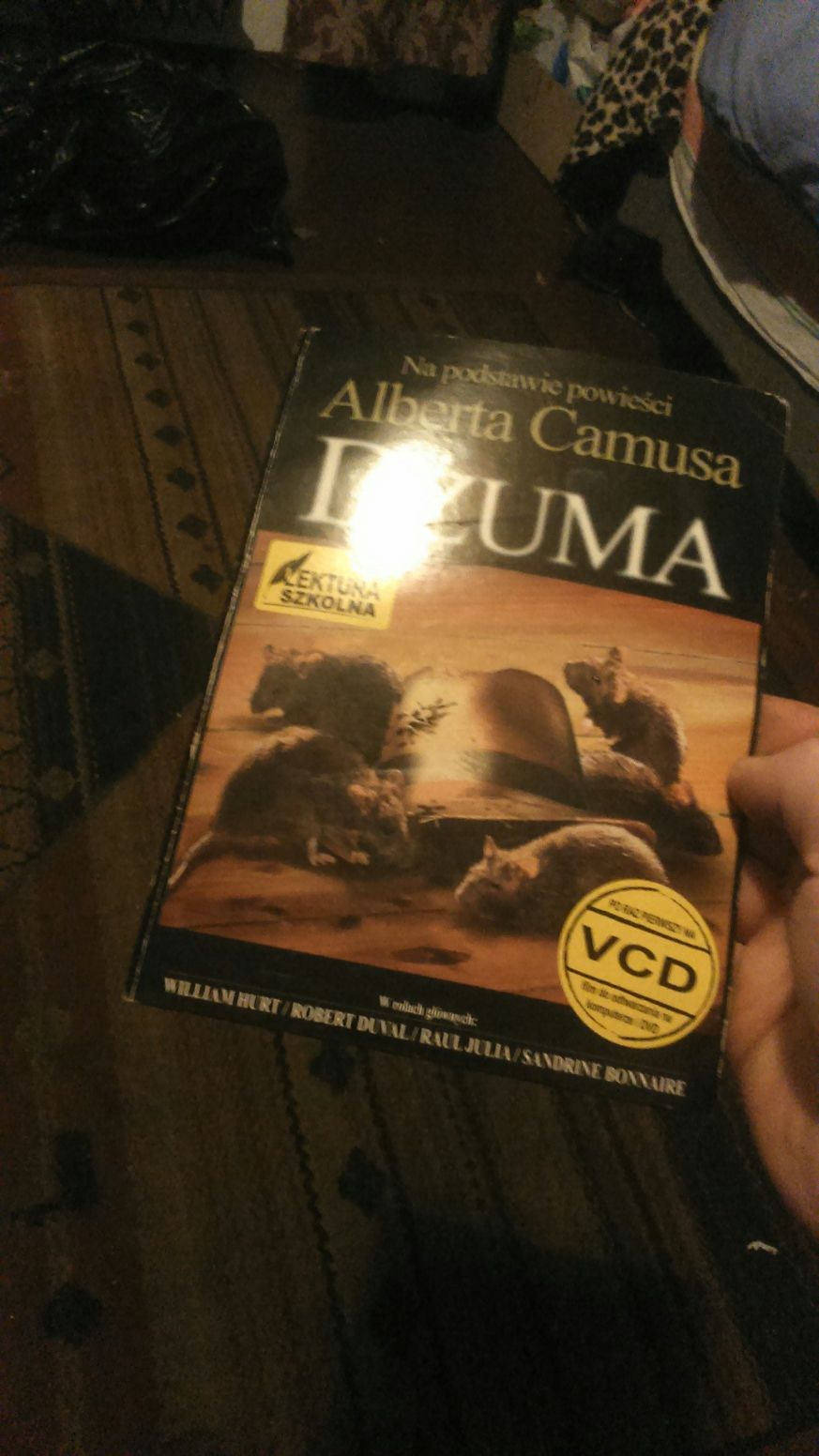 Albert Camus dżuma vsd dvd lektura szkolna film