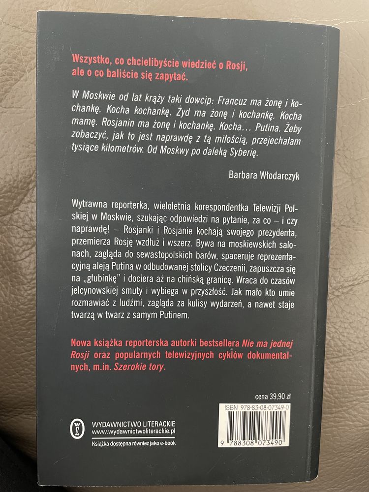 Barbara Włodarczyk Szalona miłość. Chcę takiego jak Putin